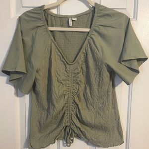 Sage Green Blouse